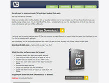 Tablet Screenshot of icopyexpert.com